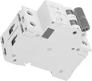 DC Miniature Circuit Breaker, 2 Pole 63 Amp 500V IC65N Isolator for Solar PV System and Other DC System,Thermal Magnetic Trip, Din Rail Mount, DC Disconnect Switch C40