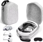 Hard Carrying Case Compatible with Oculus Meta Quest 3S/Quest 3/Quest 2 Official
