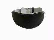 Weight Lifting Leather Belt 6” Training Powerlifting Fitness Gym Back Support