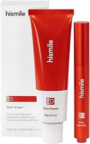 iD Stain Eraser, Teeth Brightening, Prevent Teeth Stains, Two-Step Stain Eraser, Whiter Teeth, Toothpaste, Tooth Stain Treatment, Hismile Toothpaste, Hismile iD Stain Eraser