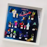 Display frame case for Lego ® 71046 Series 26 minifigures Space 27cm