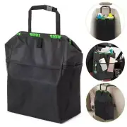 Car Waterproof Trash Bag Litter Bin Can Garbage Waste Storage Organizer Box US