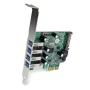StarTech.com PEXUSB3S4V 4 Port PCI Express PCIe SuperSpeed USB 3.0 Controller Ca