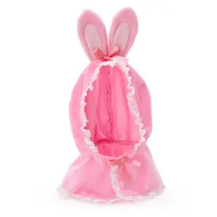 【小禮堂】美樂蒂 換裝玩偶通用服飾配件 兔子斗篷 - 拍照道具(平輸品)
