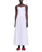 Sandro Draped Bustier Maxi Dress - Exclusive