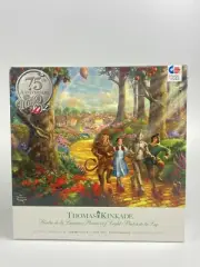 WIZARD of OZ Thomas Kinkade 1000 pc Jigsaw Puzzle 27 X 20 NIB 75th Anniversary