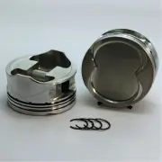 DSS Piston Kit K1-4866-3552; 3.552" Bore -24cc Dish 4V for Ford 4.6L Stroker