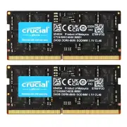 New 48GB 2X24GB Crucial DDR5 5600MHZ PC5-44800 SODIMM Memory Ram (CT24G56C46S5）