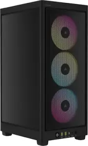 Icue 2000D RGB AIRFLOW Mini-Itx PC Case - Mini-Itx Form-Factor - Steel Mesh Pane