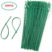 50/100pcs Reusable Plastic Plant Support Clips clamps Plants Hanging Vine Gar rf