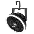 Camping Fan with Led Lantern - 10000mAh 8inch Rechargeable Battery Operated T...