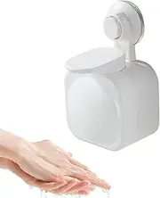 Soap Dispensers For Bathroom | Wall-Mounted Hand Detergent Dispenser,Refillable Liquid Shampoo Chamber, Creative Soap Dispenser Pump With Suction Cup For Kitchen Shower Hotel
