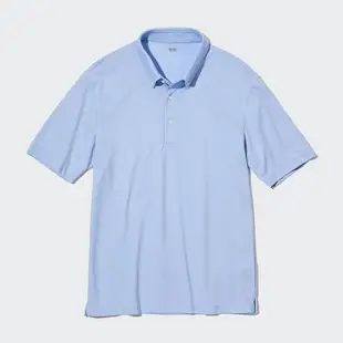 優衣庫 男裝 AIRism POLO衫(涼感機能紐扣領商務短袖T恤) 457935
