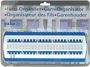 Pako Organiser Storage Floss Organiser - Cross Stitch Accessories - for Embroidery Thread - with 10 Blank Code Cards