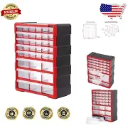 Removable Drawer Bin Organizer - 39 Compartments for Tools & Crafts Storage