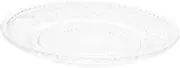 Mikinona Set of 2 Glass Salad Plates Pattern Serving Trays for Fruits Desserts and Snacks Easy to Clean