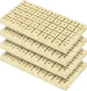 AIMALL Hydroponic Rockwool Cubes, High Water Absorption, Basalt Substrate, 1"x1" Size, 500 Pieces per Bag, Ideal for Seedling