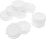 Luxshiny 10pcs Sealing Cap Milk Bottle Cap Leakproof Wide Mouth Storage Container Lids