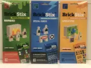 NEW BrickStix Reusable Stickers Galaxy Apocalypse Zombies Special Forces LEGO