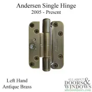 Andersen Door Hinge Fits 400 Series Frenchwood Hinged Doors Left Handed Hinge