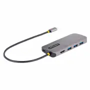 StarTech 127B-USBC-MULTIPORT laptop dock/port replicator Wired USB 3.2 Gen 1 (3.1 Gen 1) Type-C Grey