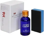 Ceramic Car Coating - 9H Anti-Scratch Glasscoat Kit,30ml Super Hydrophobic Paint Sealant Protection Polish