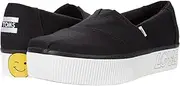 [TOMS] Alpargata Boardwalk Black Heritage Canvas 6.5 B (M)