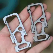 Functional Key Chain Key Ring Bottle Opener Matt 62 * 26 * 8mm Bicycle