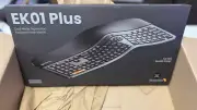 ProtoArc Backlit Wireless Ergonomic Keyboard EK01 Silver White