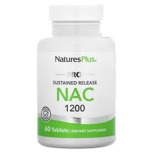[iHerb] NaturesPlus Pro NAC 1200，緩釋，60 片