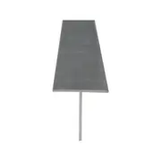 Metal Mate 20 x 20 x 1.5mm 1m Aluminium Tee Section - 1m