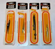 1970s Junghans Battery Operated Clock Hands Clock Building Parts on Cards NOS