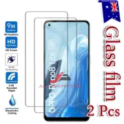 2X For Oppo Reno 8 Lite Reno4 Z 5G Reno 10X Zoom Tempered Glass Screen Protector