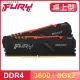 Kingston 金士頓 FURY Beast RGB 獸獵者 DDR4-3600 8G*2 桌上型超頻記憶體