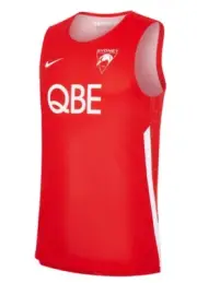 Sydney Swans NIKE Mens Training Singlet by Sporting House