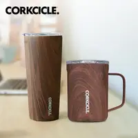 在飛比找momo購物網優惠-【CORKCICLE 酷仕客】三層真空保溫瓶/保溫杯(寬口杯