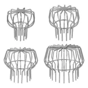 Gutter Leaf Guard Downspout Rain Strainer Round Stainless Steel Filter Strainer