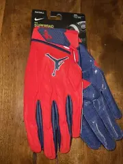 Air Jordan Super Bad Football Gloves Size XXL Patriots D’onta Hightower PE