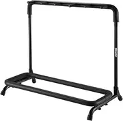 Guitar Rack Floor Stand Multiple 5 Holder Foldable Electric Guitar Rack Black