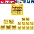 1/5/10 Pack Fly Sticky Paper Strip Hanging Bug Mosquito Killer Fruit Gnat Traps