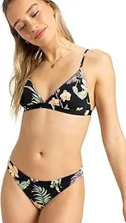 [Roxy] Printed Beach Classics - Triangle Two Piece Bikini Set for Women