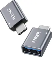 USB C Adapter (2 Pack), Anker USB C to USB Adapter High-Speed Data Transfer, ...
