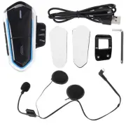 QTB35 Motorcycle Helmet Bluetooth Headset – Bluetooth 5.0 Ultra-Thin Earpiece wi
