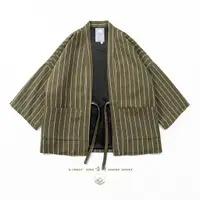 在飛比找蝦皮商城精選優惠-神海紋 23SS 鳴種 日系復古羽織道袍 夾克外套 kimo