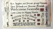 Vintage 1994 Chartpak Rub-On True Expressions Transfers Country Saying TE009 NOS