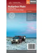 Hema Map - Nullarbor Plain Western Map