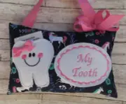 Custom Personalized Tooth Fairy Pillow / Tooth Pillow/ Unicorn