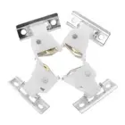 4 Pcs Roman Curtain Rope Lock Accessories for Blinds Shade Cord Replacements