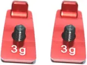[XFDACOV] Golf Club Weight Screw Compatible for Taylormade Spider X MySpider X Series Putters red 2pc(3g)