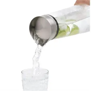 耐高溫玻璃涼水瓶 冷水壺 水杯 檸檬果汁壺耐熱大容量 冷水瓶